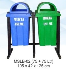 MUKTA Dustbins MSLB-02