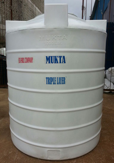 MUKTA Tanks: 3-layer Water Tank